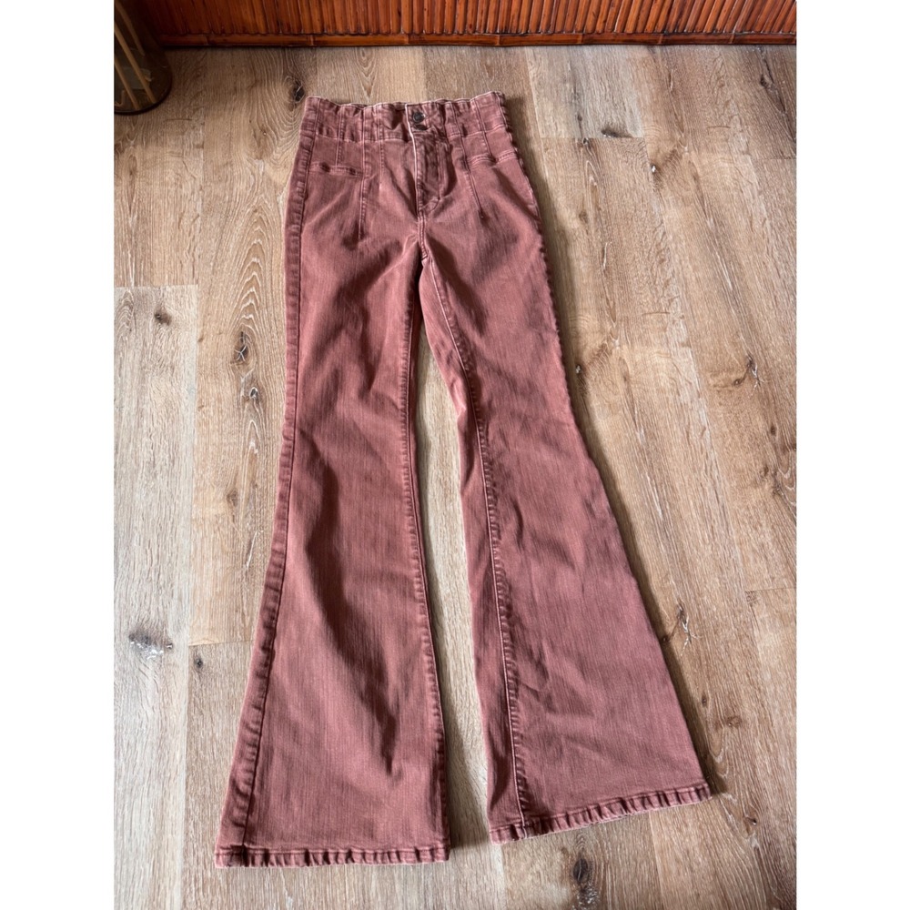 We The Free‎ Light Brown Flare Jeans Size 28